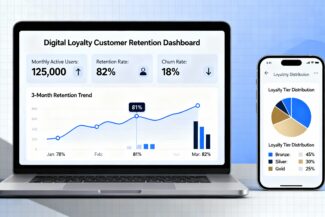 digital loyalty app, punch card replacement, customer retention